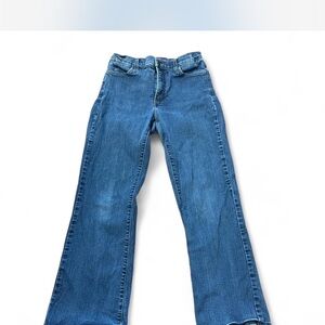 Stylish Blue Flare Women's Jeans